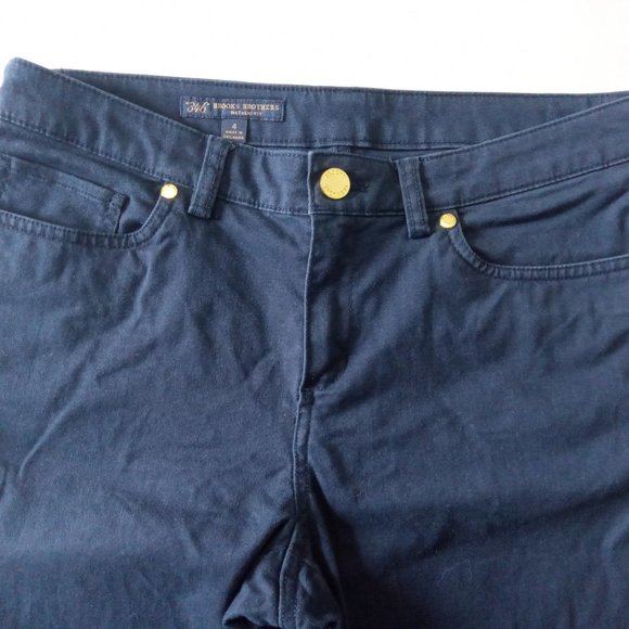 BROOKS BROTHERS | 346 Natalie Fit Navy Jeans - Picture 6 of 14